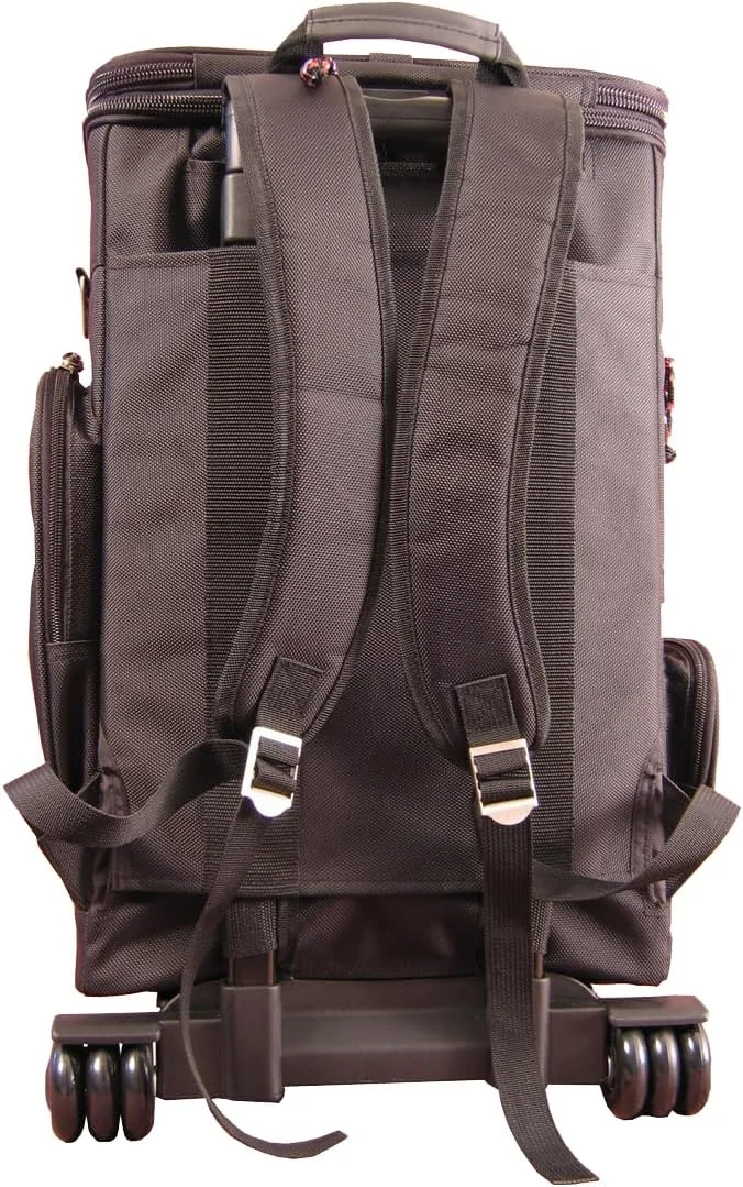 کیف کوله پشتی چرخ دار سبک Gator Cases با دسته کشویی مناسب برای میکروکنترلرهای 25 نتی و لپ تاپ، (GK-LT25W)