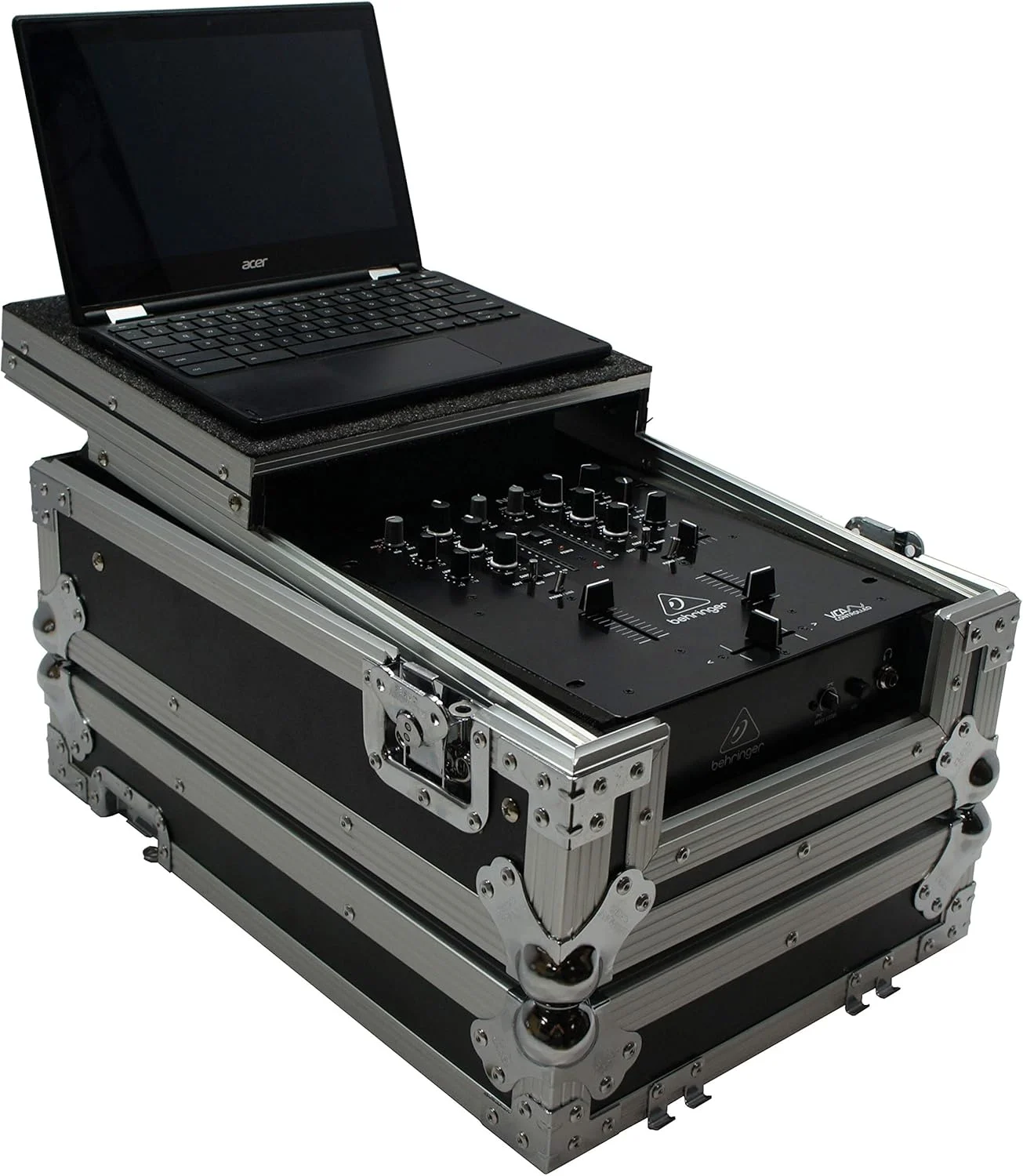 کیف سفارشی هارمونی آدیو HC10MIXLT مناسب برای میکسر 10 اینچی و لپ تاپ دی جی