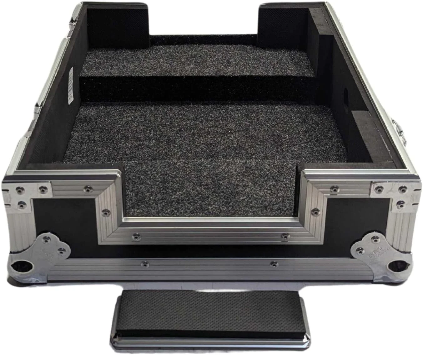 کیف سفارشی DJ هارمونی آدیو HCPLXCRSS12 سازگار با صفحه گردان دیجیتال-آنالوگ پایونیر DJ PLX-CRSS12 با فضای داخلی فوم دار و درج های فومی قابل تنظیم چسبی - مشکی