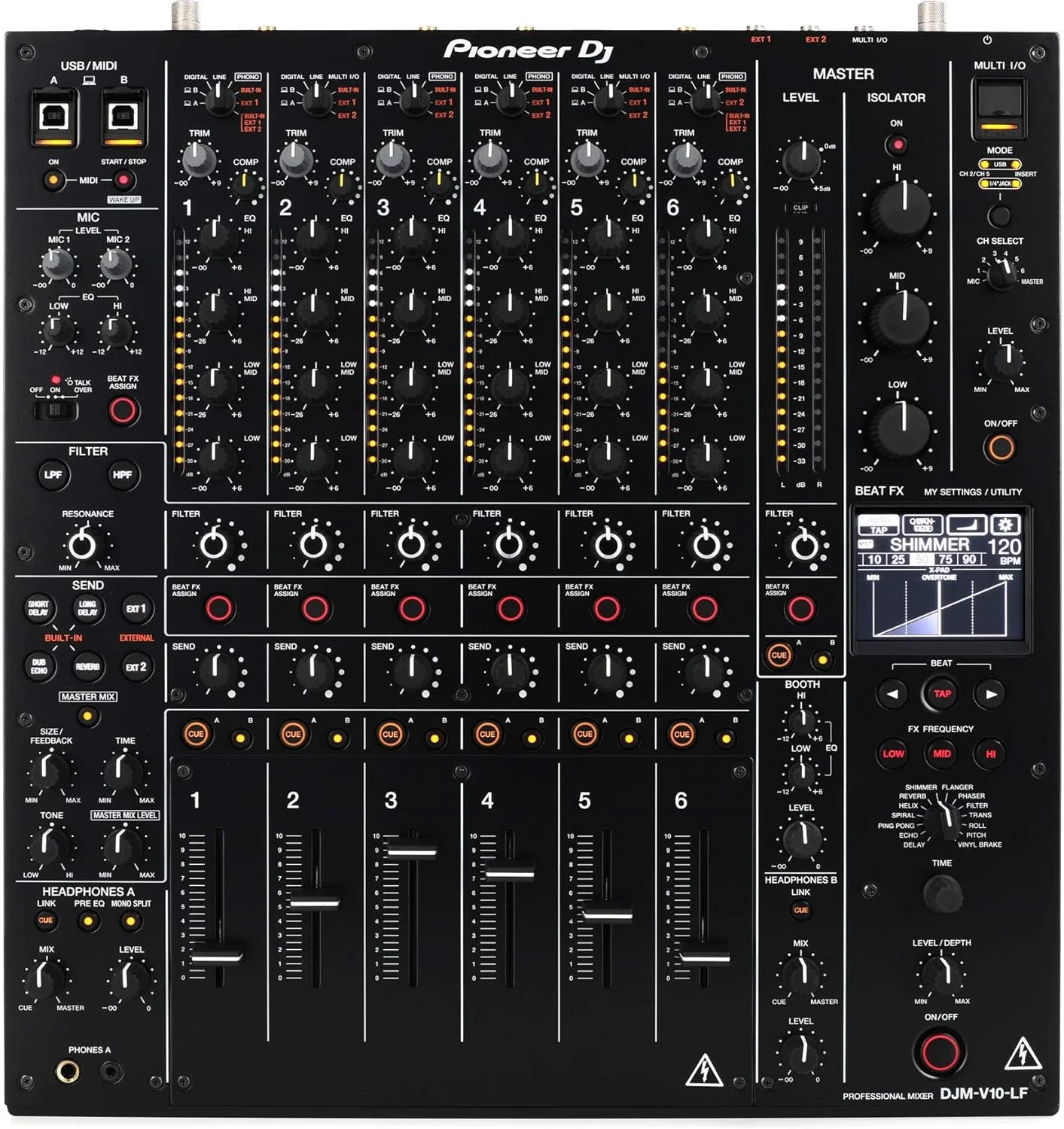 کنترلر دی‌جی پایونیر (DJM-V10-LFPDJ)