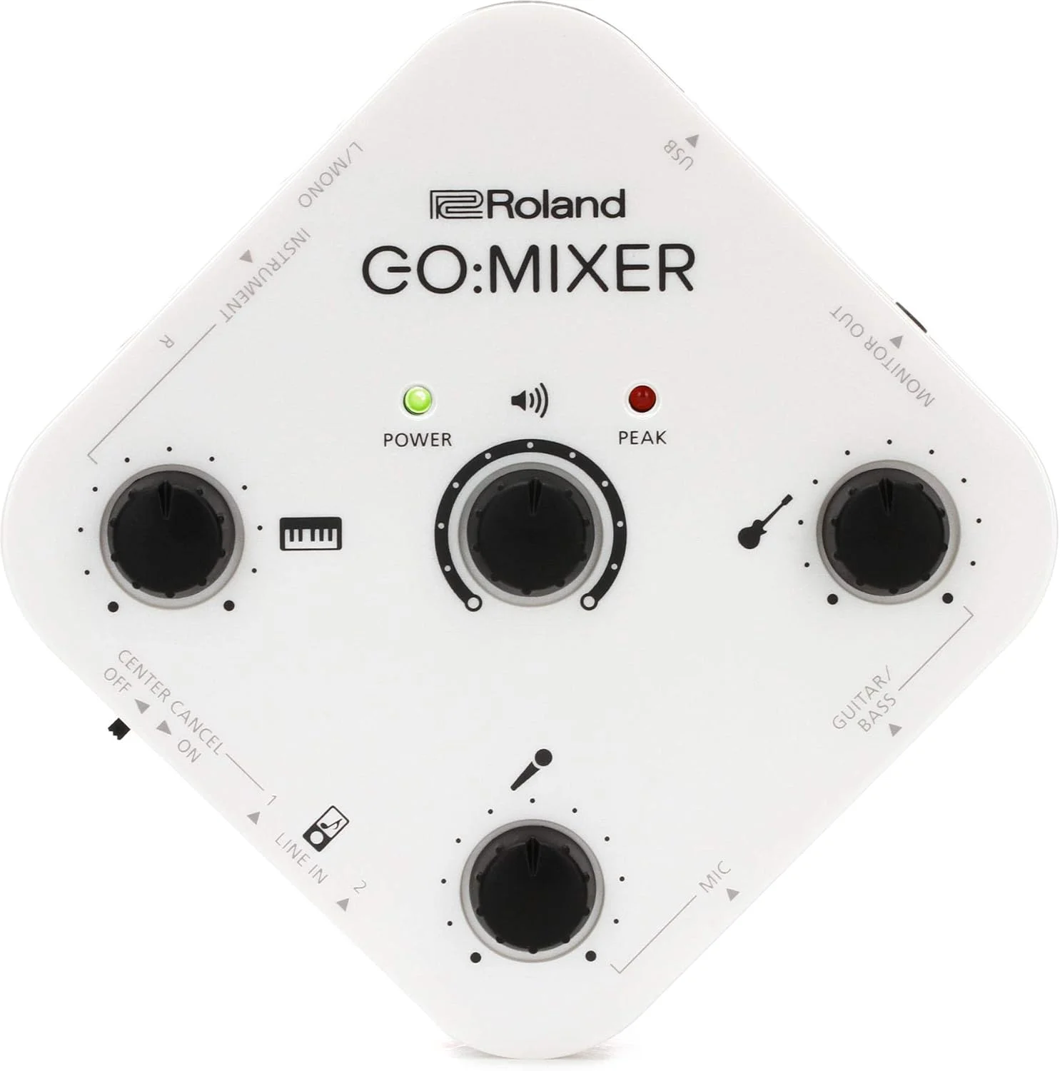 میکسر صوتی رولند GOMIXER برای تلفن های هوشمند