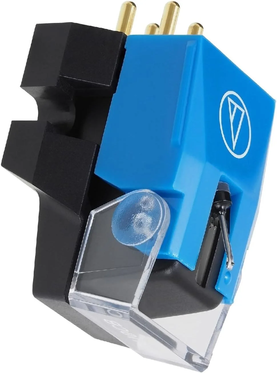 کارتریج استریو فونوگراف مغناطیسی دوگانه Audio-Technica VM510CB با سوزن مخروطی - آبی