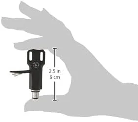 هدشل یونیورسال گرامافون Audio-Technica AT-HS6BK، مشکی هدشل یونیورسال گرامافون Audio-Technica AT-HS6BK، مشکی