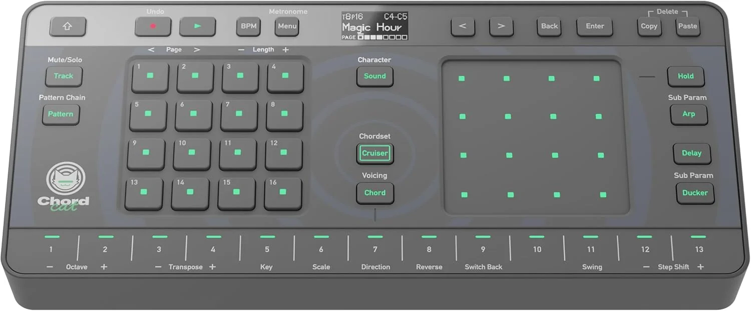 دستگاه تولید آکورد و ریتم Alpha Theta Chordcat 8-Track
