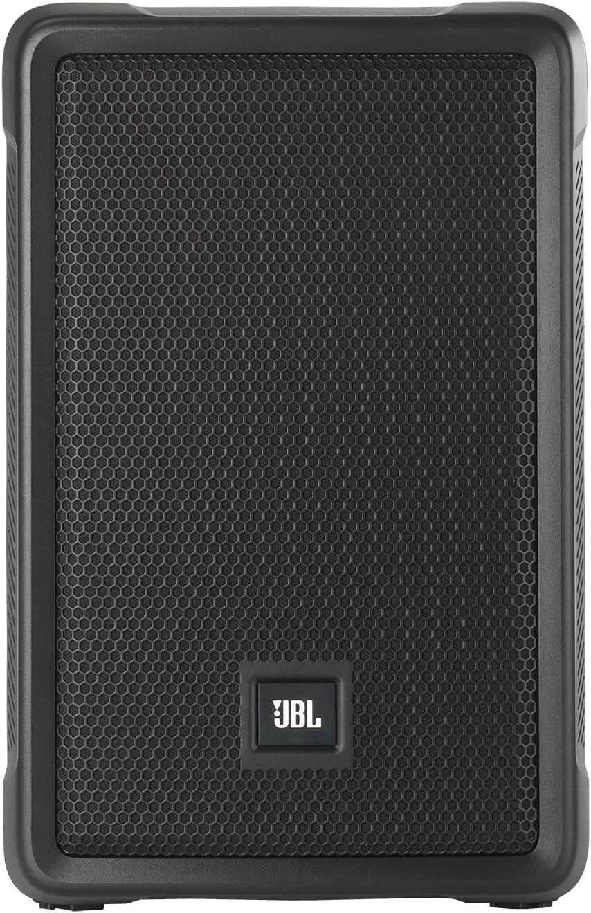 اسپیکر PA اکتیو قابل حمل JBL Professional IRX108BT با بلوتوث، ووفر 8 اینچی، 1300 وات، مناسب دی جی های موبایل، نوازندگان، مکان های کوچک، مراسم و رویدادهای ورزشی، مشکی