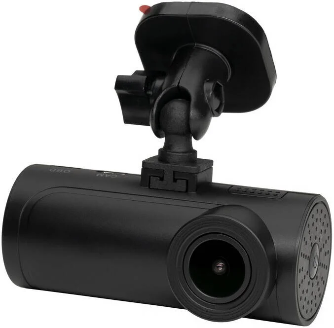 دوربین داشبورد Gazer E7 Style، رزولوشن ویدیویی Full HD، زاویه دید 140 درجه، پشتیبانی از کارت حافظه 128 گیگابایتی، چرخش 360 درجه پایه، Wi-Fi داخلی، باتری داخلی و G-Sensor، مشکی | E7-STYLE