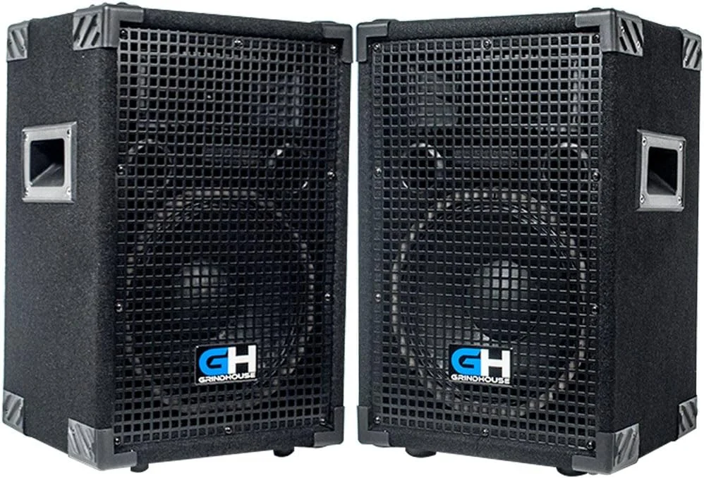 اسپیکرهای گریندهاوس - GH10L-Pair - یک جفت کابینت بلندگوی پسیو 10 اینچی 2-Way - 600 وات، مناسب برای PA/DJ، گروه موسیقی و صدای زنده