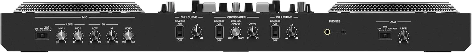 کنترلر دی‌جی ۲-دک پایونیر مدل DDJ-REV7 مناسب نرم‌افزار Serato DJ