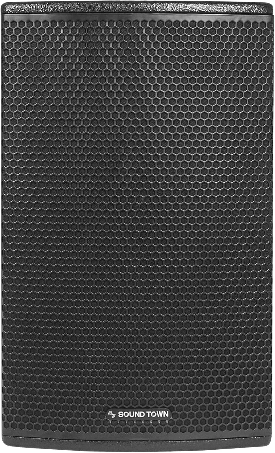 اسپیکر حرفه ای PA/DJ دو طرفه 12 اینچی 700 واتی سری Sound Town CARME، مشکی با درایور تیتانیومی، تخته سه لایه توس برای نصب، صدای زنده، کارائوکه، بار، کلیسا (CARME-112BG3)