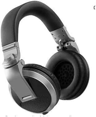 هدفون حرفه ای DJ پایونیر مدل HDJ-X5-S، نقره ای هدفون حرفه ای DJ پایونیر مدل HDJ-X5-S، نقره ای