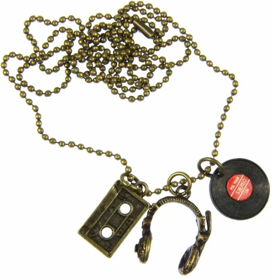 گردنبند Miniblings مدل Music Tape طول 80 سانتیمتر گردنبند Miniblings مدل Music Tape طول 80 سانتیمتر