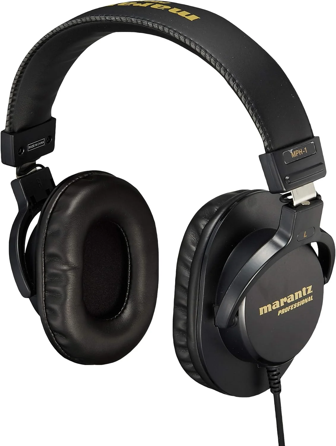 هدفون مانیتورینگ Marantz Pro، هدفون دور گوشی بسته، درایور سیمی 40 میلی متری، مناسب برای نوازندگی ساز، پخش، دی جی، بازی، کار از راه دور، MPH-1