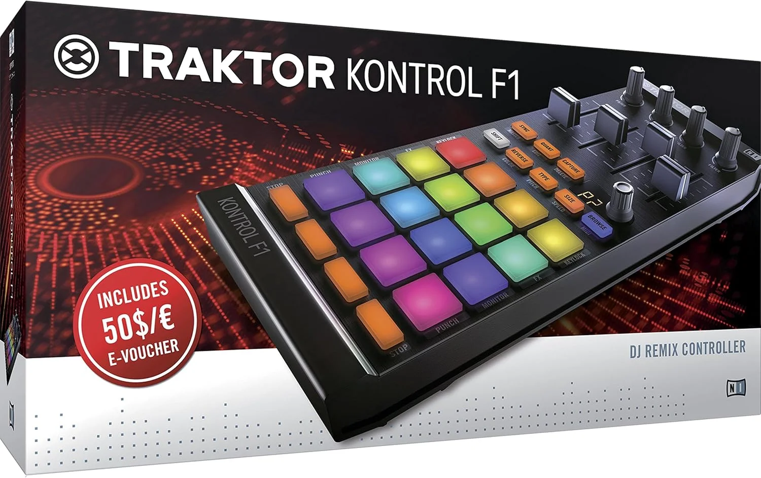 کنترلر دی‌جی Traktor Kontrol F1 مدل 22504 از Native Instruments
