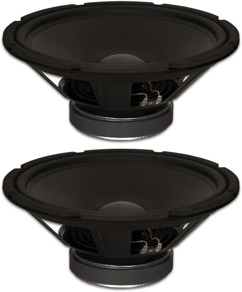 بلندگو ساب ووفر استیج گلدوود ساند، با دور لاستیکی، ووفر 12 اینچی 290 وات، 8 اهم، مجموعه 2 عددی جایگزین (GW-1248-2)