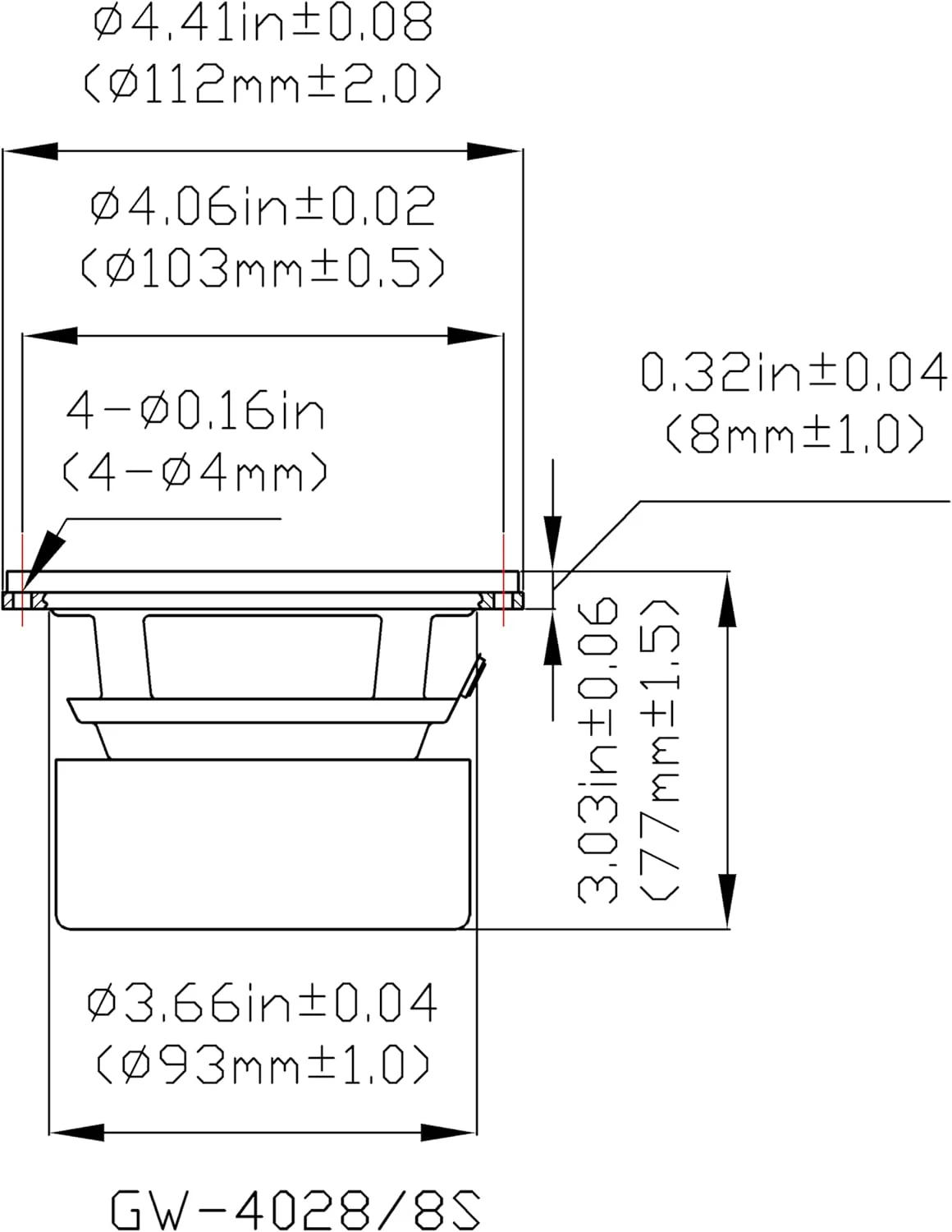 بلندگوی ساب ووفر استیج گلدوود ساند، ووفر 4 اینچی محافظت شده 70 وات 8 اهم، مجموعه 2 عددی جایگزین (GW-4028/S-2) بلندگوی ساب ووفر استیج گلدوود ساند، ووفر 4 اینچی محافظت شده 70 وات 8 اهم، مجموعه 2 عددی جایگزین (GW-4028/S-2)