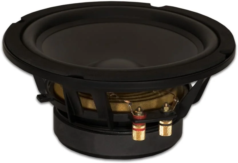 بلندگوی ووفر ۸ اینچی گلدوود مدل GW-8PC-8 با مقاومت ۸ اهم و توان ۳۳۰ وات، بلندگوی جایگزین، مشکی