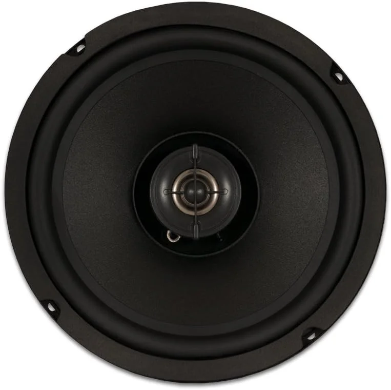 بلندگوی دو طرفه 8 اینچی گلدوود ساند مدل GW-8004/8 با ووفر و توییتر 50 وات 8 اهم، مشکی