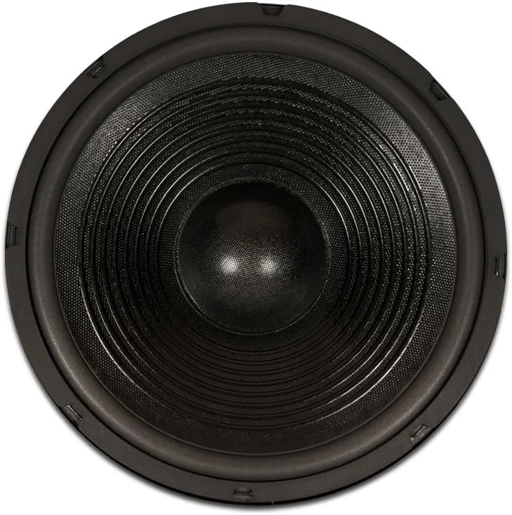 بلندگوی تعویضی ووفر ۱۲ اینچی گلدوود ساند مدل GW-212/4 OEM، ۲۴۰ وات، ۴ اهم، مشکی