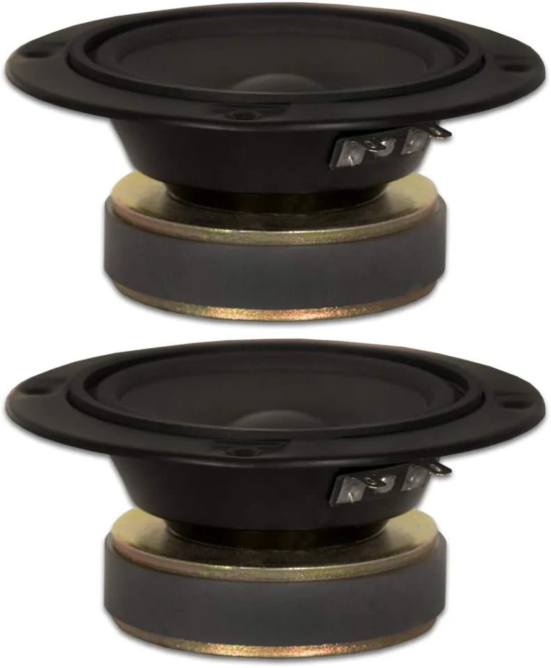 دو عدد میدرنج ۵ اینچی ۱۲۰ واتی گلدوود ساند مدل GM-85/4 با مخروط پلی میکا و امپدانس ۴ اهم