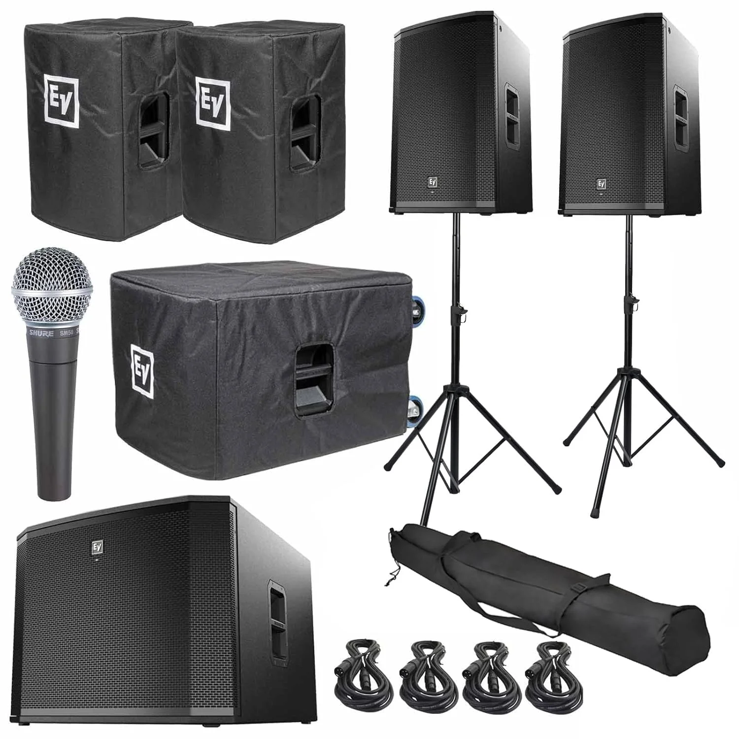 باند اکتیو 15 اینچی Electro-Voice ETX-15P و ساب ووفر