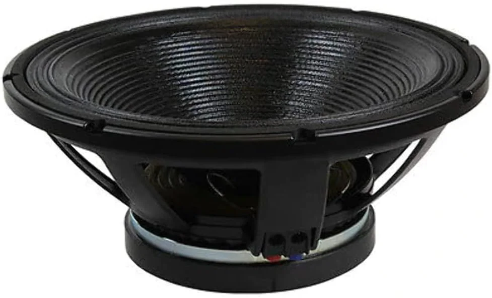 ووفر ۱۸ اینچی ۳۰۰۰ واتی با خروجی بالا Blastking PROFILE18 – ویس کویل ۴.۵ اینچی، ۸ اهم، حساسیت ۹۷.۴ دسی‌بل، خنک‌کننده هوای اجباری – درایور جایگزین صوتی حرفه‌ای برای PA، DJ و کابینت‌های ساب ووفر