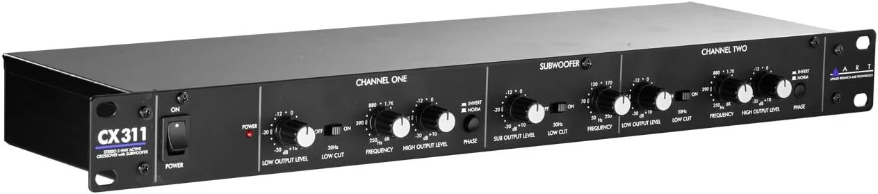 کراس‌اوور 2-Way مدل ART CX311 با خروجی ساب‌ووفر