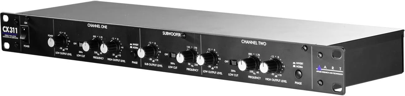 کراس‌اوور 2-Way مدل ART CX311 با خروجی ساب‌ووفر