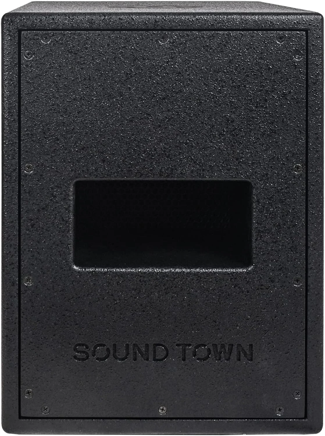 ساب ووفر اکتیو دوگانه 8 اینچی 2000 واتی Sound Town با خروجی اسپیکر، TWS بلوتوث، DSP، بدنه تخته سه لایه برای سالن، کلوپ، بار، تئاتر، رستوران، کلیسا (CARME-28SPW1.1)