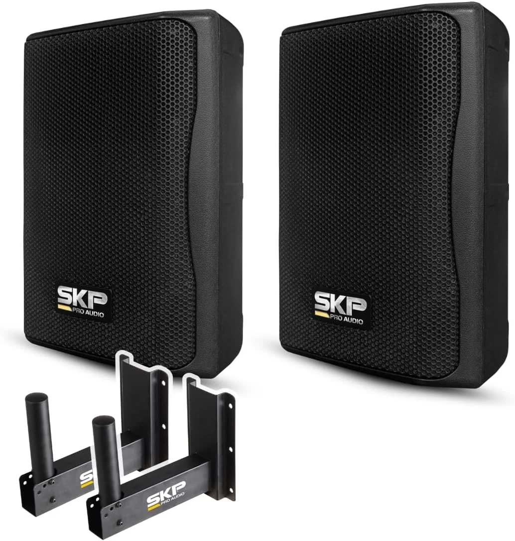 سیستم دو طرفه فعال و غیرفعال SKP SK-208PX - ووفر 8 اینچی 150 وات RMS با BT TWS