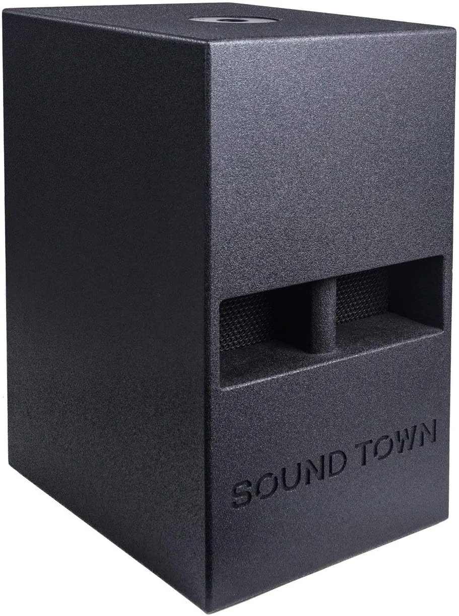 ساب ووفر 12 اینچی 800 واتی سری Sound Town CARME با طراحی هورن تاشو، مشکی (CARME-112SPW)