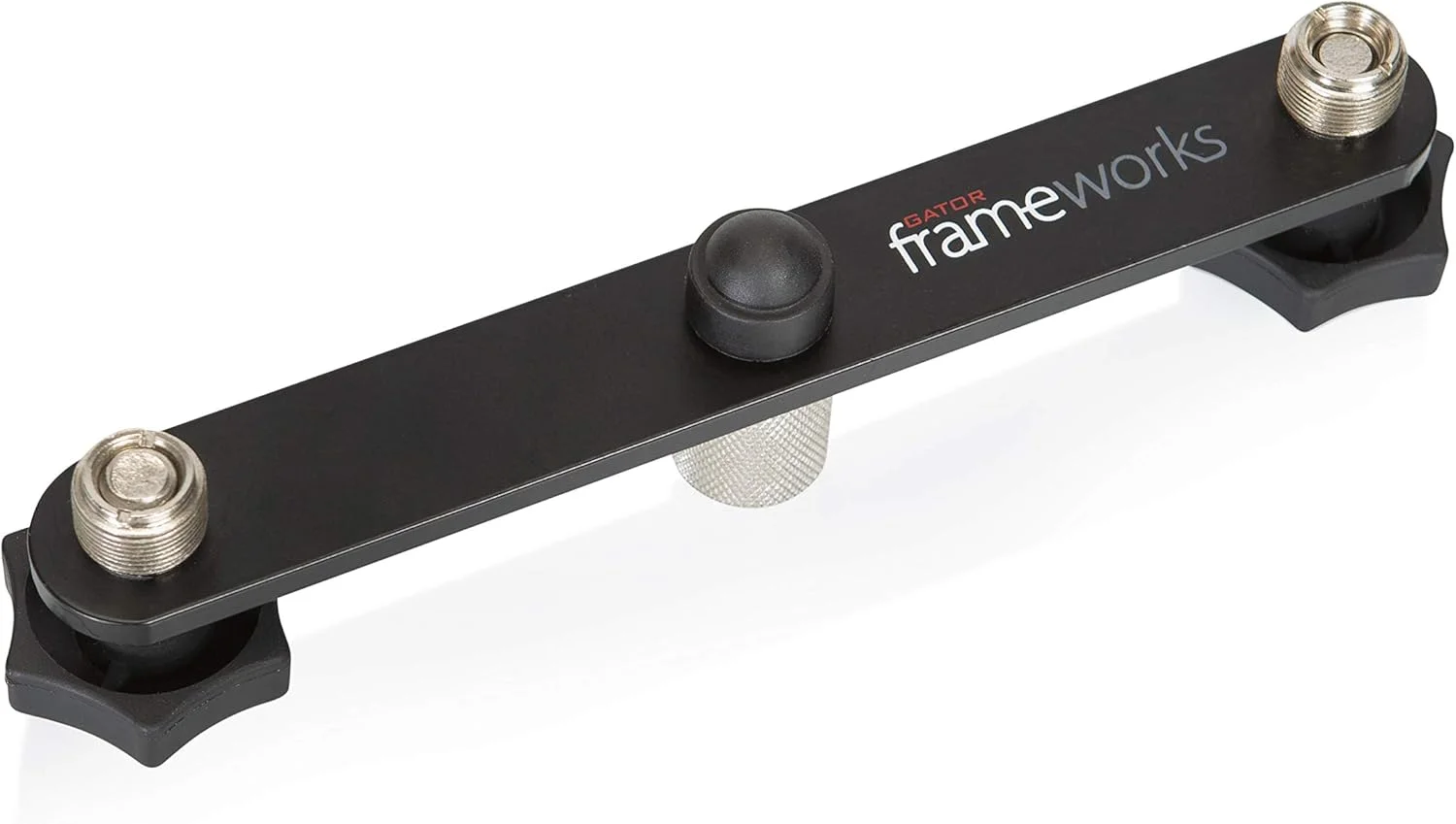 نگهدارنده میکروفون گیتور فریم‌ورکز یک به دو با رزوه استاندارد 5/8 اینچی مناسب برای اکثر پایه‌های میکروفون و بازوهای بوم (GFWMIC1TO2)