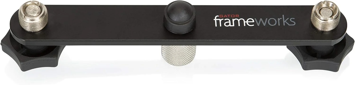 نگهدارنده میکروفون گیتور فریم‌ورکز یک به دو با رزوه استاندارد 5/8 اینچی مناسب برای اکثر پایه‌های میکروفون و بازوهای بوم (GFWMIC1TO2)