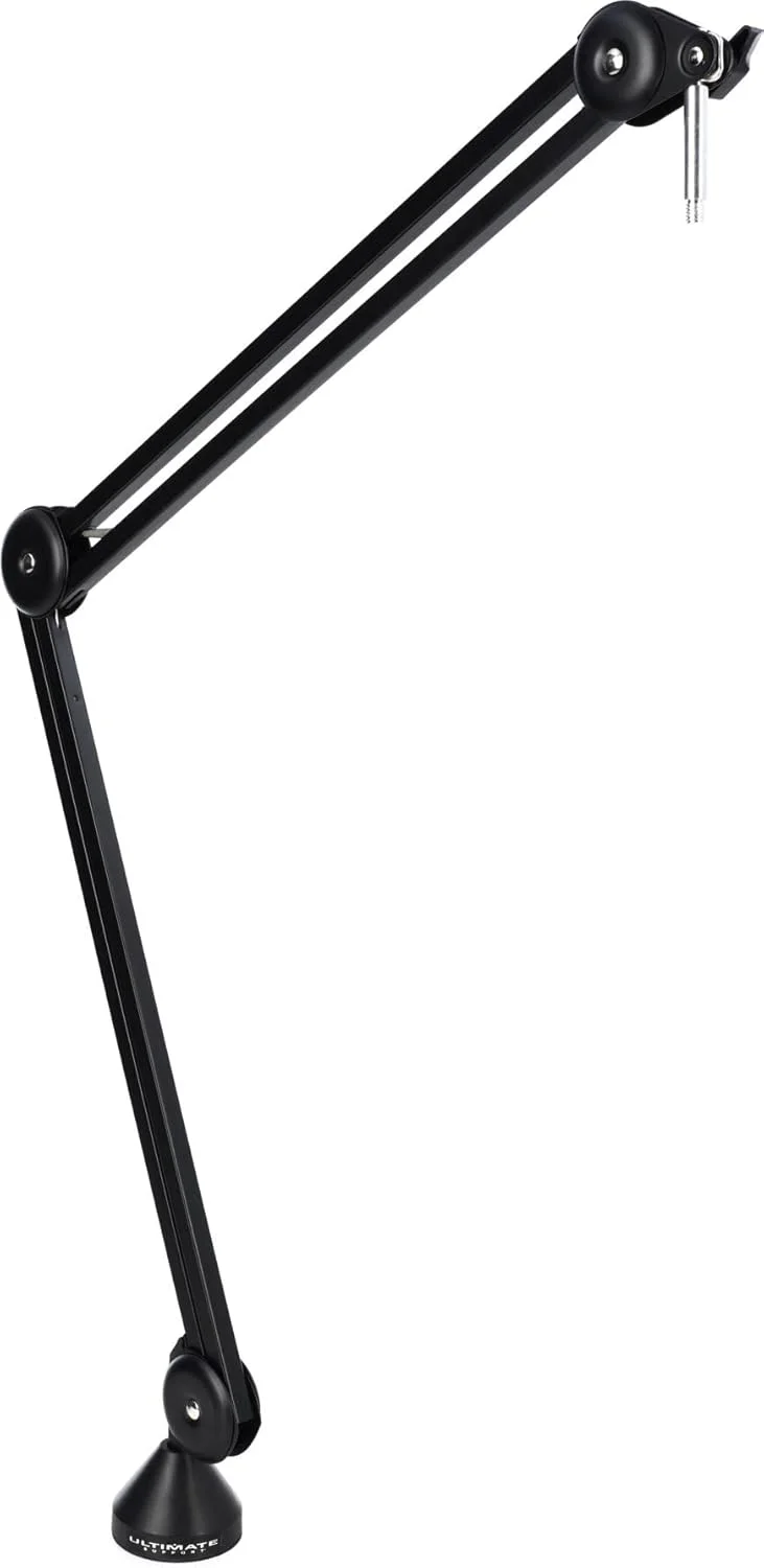 پایه میکروفون استودیویی قیچی‌شکل Ultimate Support BCM-200 با بازوی قابل افزایش تا حداکثر ارتفاع 99 سانتی‌متر