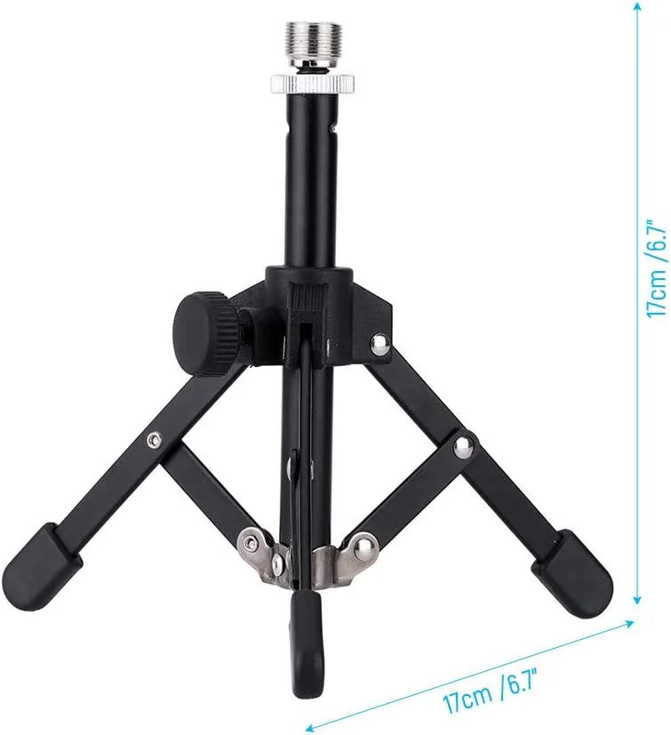 پایه تاشو دیجیتال ساز بادی و پایه میکروفون کوچک