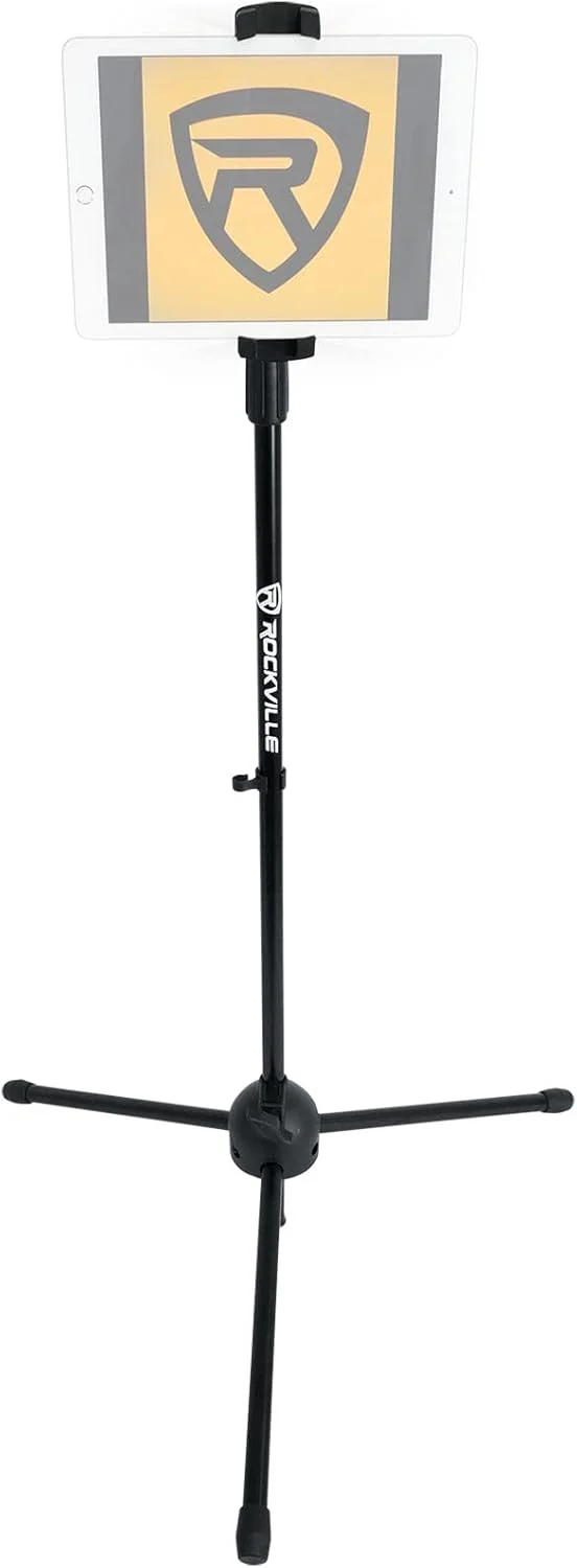 پایه نگهدارنده تبلت و گوشی هوشمند راکویل iStand 20، سه پایه قابل تنظیم با چرخش 360 درجه، ساختار فولادی، دارای گیره میکروفون، مناسب برای آیفون، آیپد، گلکسی و غیره پایه نگهدارنده تبلت و گوشی هوشمند راکویل iStand 20، سه پایه قابل تنظیم با چرخش 360 درجه، ساختار فولادی، دارای گیره میکروفون، مناسب برای آیفون، آیپد، گلکسی و غیره