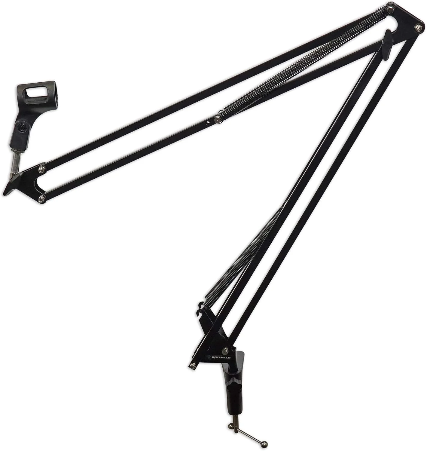 پایه میکروفون استودیویی رومیزی Rockville DMS40 با بازوی بوم 40 اینچی و گیره رومیزی