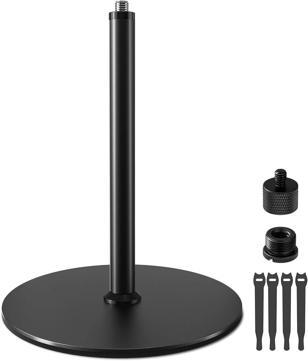 نگهدارنده چندگانه میکروفون برای میکروفون های سیمی و بی سیم، قابلیت نگهداری تا 4 میکروفون، سازمان دهنده و نگهدارنده چند میکروفون برای پایه میکروفون، دارای پد لاستیکی/قابل نصب روی دیوار یا پایه های رزوه دار 5/8 اینچ-27 یا 3/8 اینچ-16