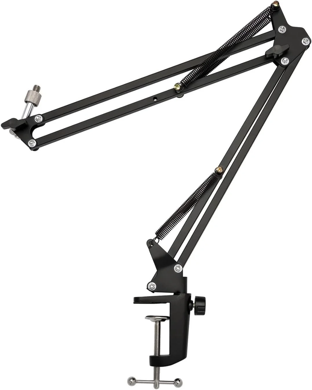 پایه میکروفون استودیویی و خانگی Knox Gear برای ضبط پادکست (مناسب برای همه میکروفون ها و لرزه گیرها)