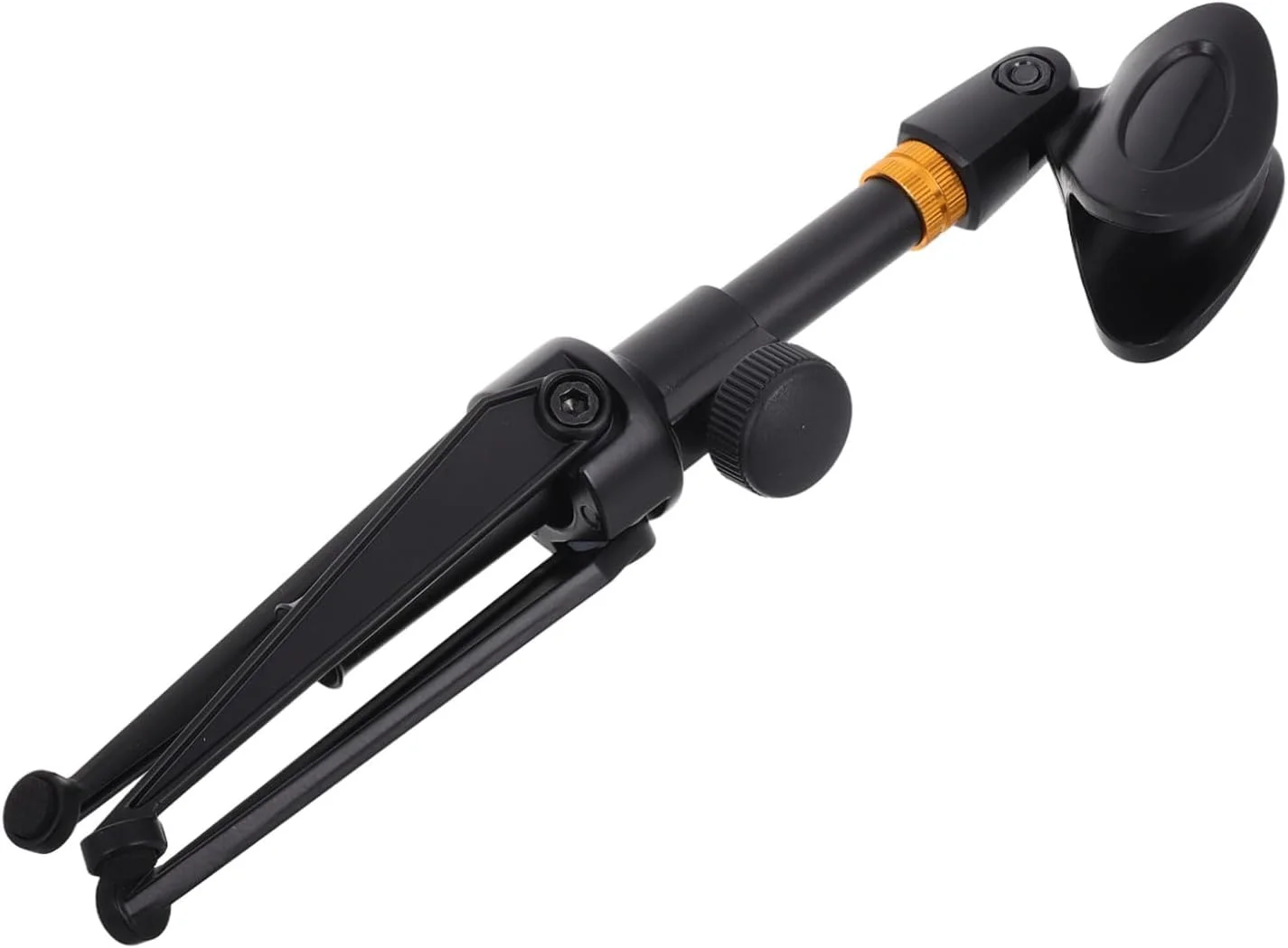 پایه میکروفون Homoyoyo با سه پایه قابل تنظیم و گیره میکروفون، پایه میکروفون رومیزی حرفه ای برای استریم خانگی، پادکست و اجرای زنده با ثبات