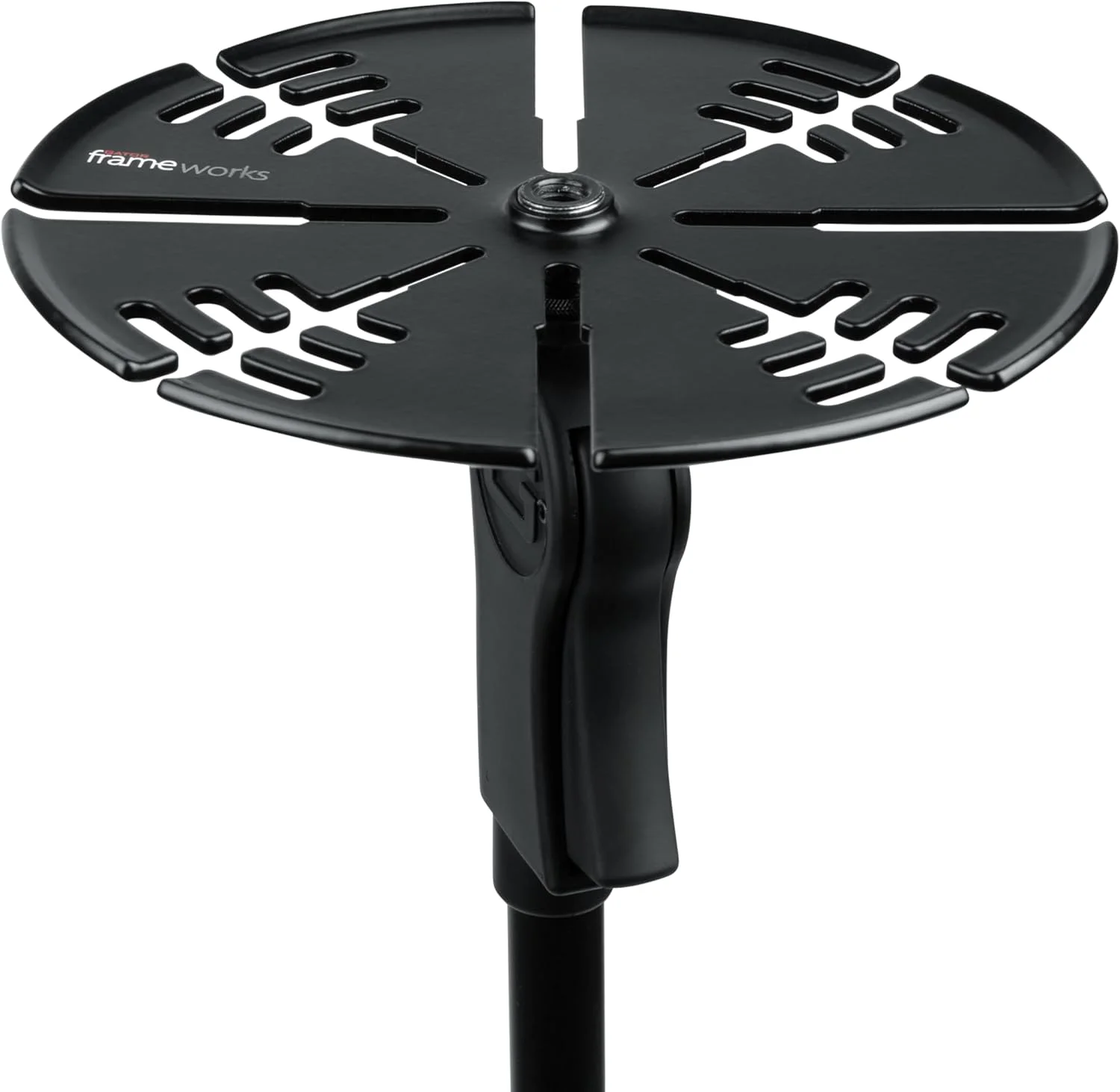 نگهدارنده و مرتب کننده کابل پایه میکروفون Gator Frameworks، جلوگیری از گره خوردن و خم شدن بیش از حد کابل ها (GFW-CABLEHNGRTRAY)