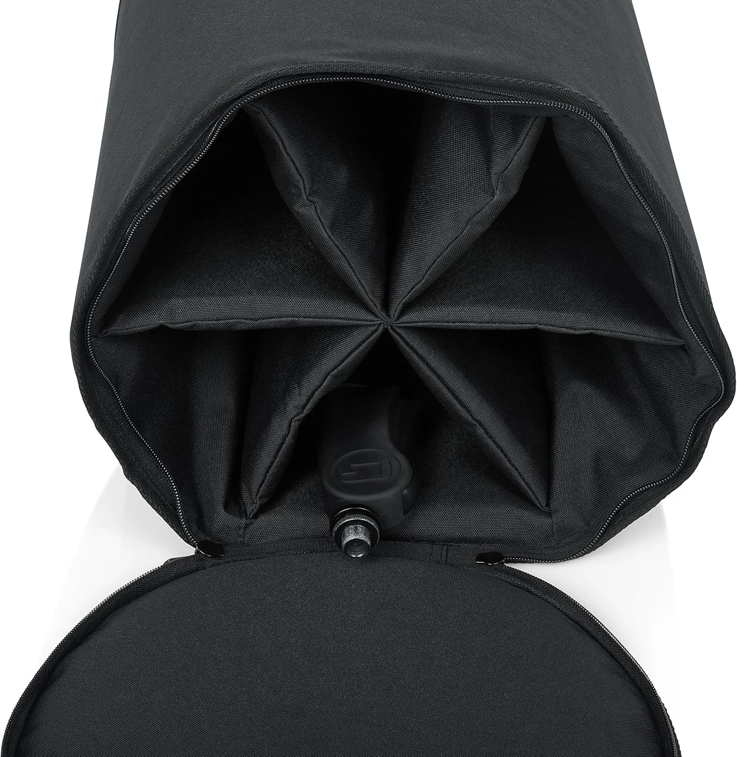 کیف حمل پایه میکروفون Gator Frameworks - مناسب برای حداکثر (6) پایه میکروفون سه پایه ای تا طول 42 اینچ (GFW-MICSTDBAG)