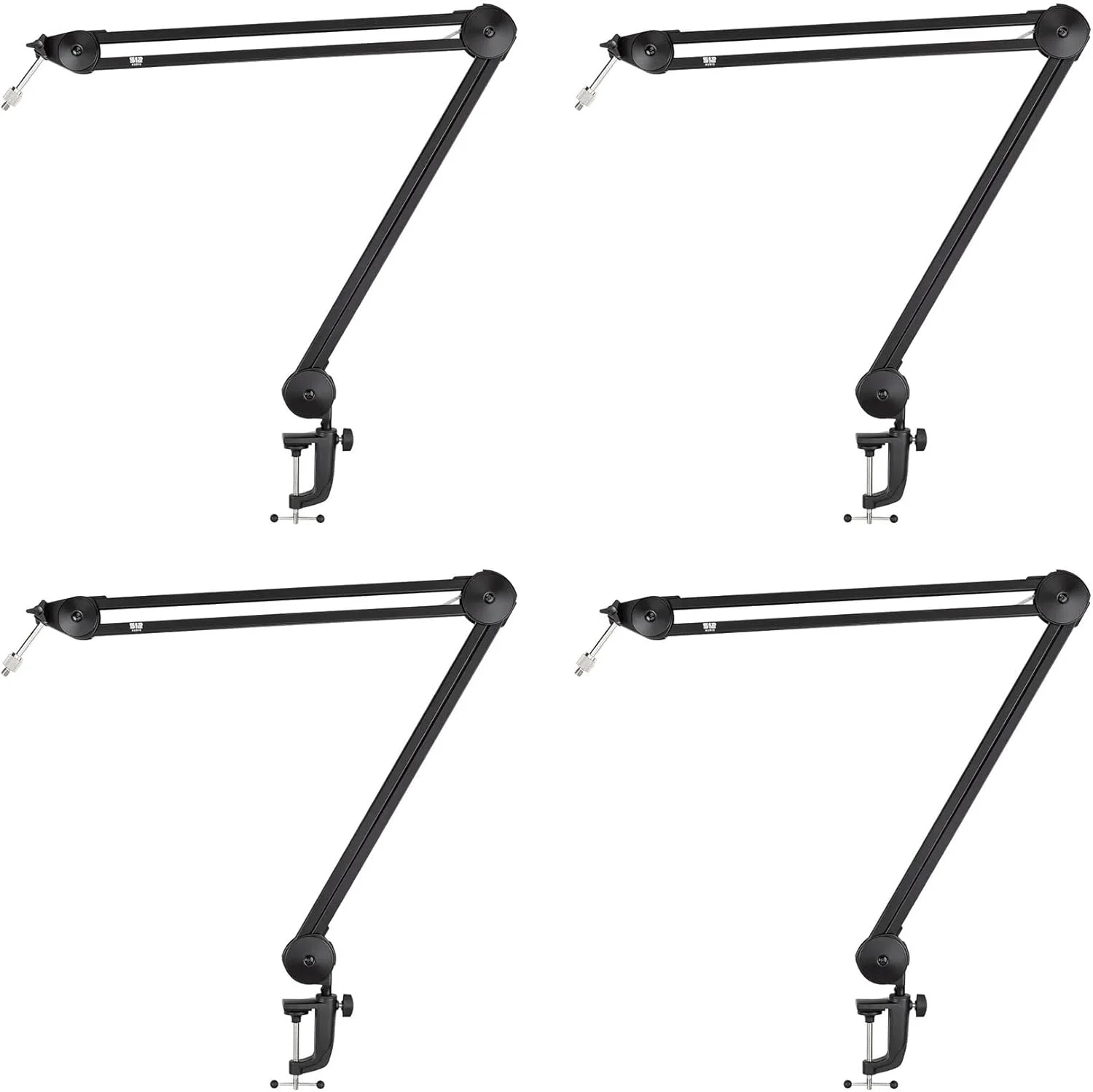 بسته صوتی شامل: (4) بازوی میکروفون قابل تنظیم Warm Audio 512-BBA به طول 31 اینچ (4 عدد) بسته صوتی شامل: (4) بازوی میکروفون قابل تنظیم Warm Audio 512-BBA به طول 31 اینچ (4 عدد)