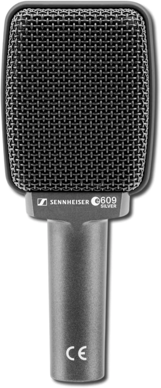 میکروفون گیتار داینامیک سوپرکاردیوئید زنهیزر e 609 نقره ای همراه با پایه میکروفون آمپ/درام باس GFW-MIC-0821 و کابل XLR میکروفون گیتار داینامیک سوپرکاردیوئید زنهیزر e 609 نقره ای همراه با پایه میکروفون آمپ/درام باس GFW-MIC-0821 و کابل XLR