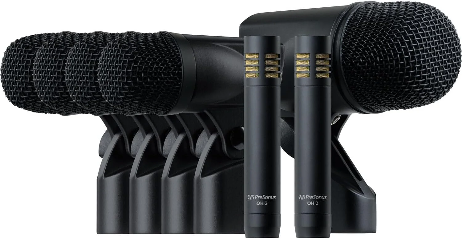 ست میکروفون درام DM-7 به همراه (7) کابل XLR
