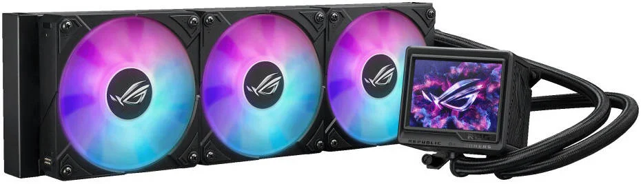 خنک کننده مایع پردازنده ASUS ROG Ryujin III 360 aRGB Extreme، رادیاتور 360 میلیمتری، فن 120 میلیمتری ROG با قابلیت اتصال زنجیرهای مغناطیسی، جریان هوای 89.73 CFM، سرعت 2800 RPM، نمایشگر LCD 3.5 اینچی، مشکی | 90RC0131-M0EAY0 خنک کننده مایع پردازنده ASUS ROG Ryujin III 360 aRGB Extreme، رادیاتور 360 میلیمتری، فن 120 میلیمتری ROG با قابلیت اتصال زنجیرهای مغناطیسی، جریان هوای 89.73 CFM، سرعت 2800 RPM، نمایشگر LCD 3.5 اینچی، مشکی | 90RC0131-M0EAY0