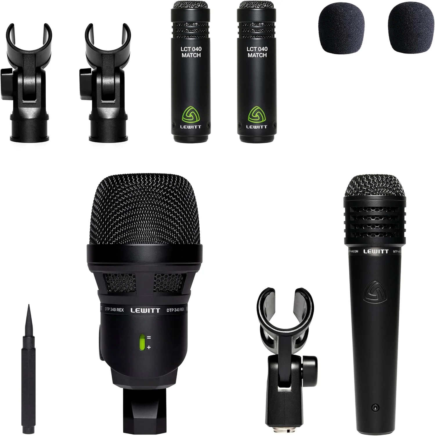 پکیج میکروفون درام BEATKIT برای کیک، اسنر و Overheads منطبق