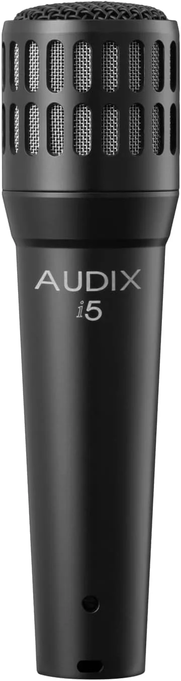 میکروفون ساز داینامیک AUDIX i5: میکروفون حرفه ای برای اسنر/آمپ گیتار - مشکی