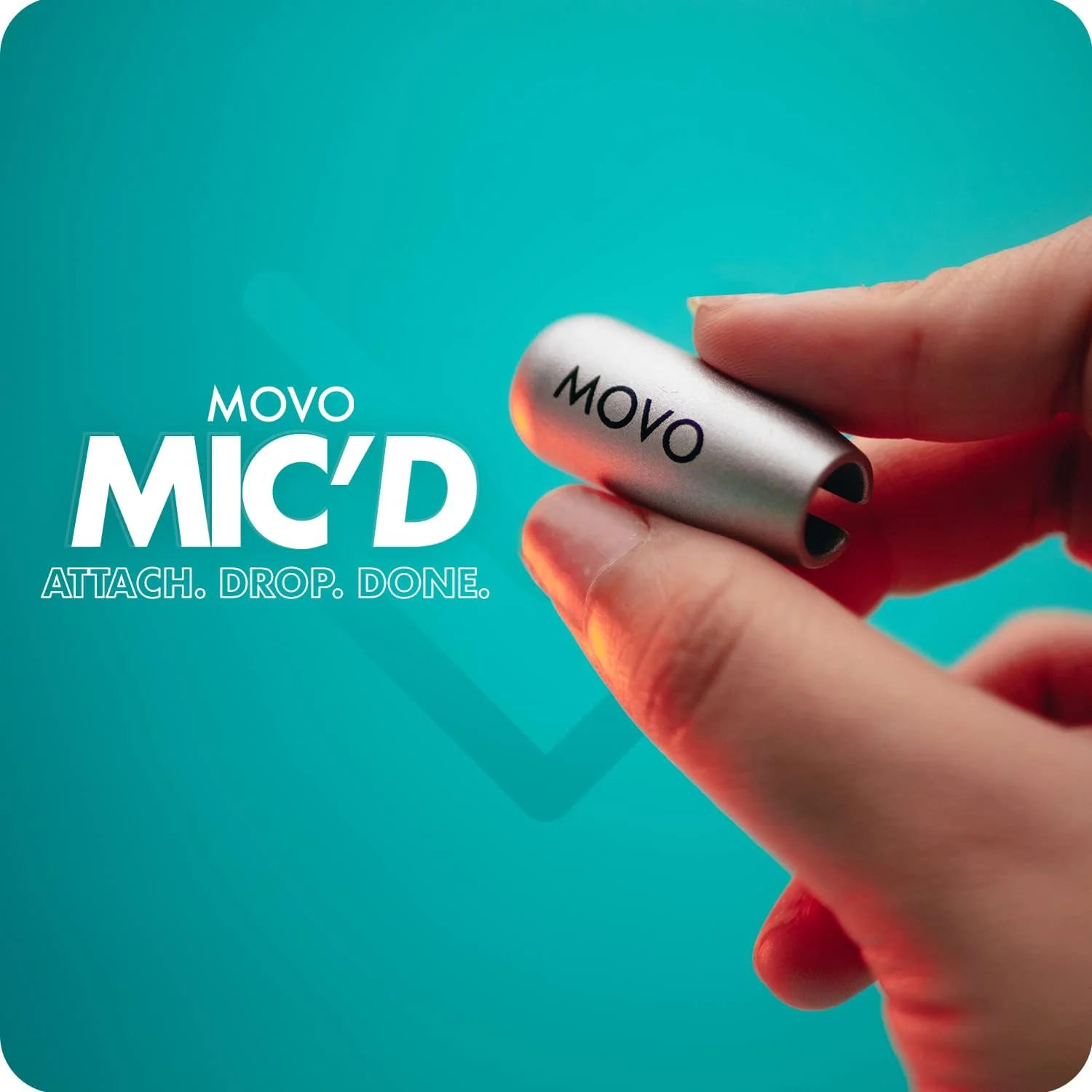 وزنه میکروفون یقه ای Movo MIC'D - وزنه برای میکروفون یقه ای - ایده آل برای بخش صدا، تولیدکنندگان محتوا و تهیه کنندگان صدا