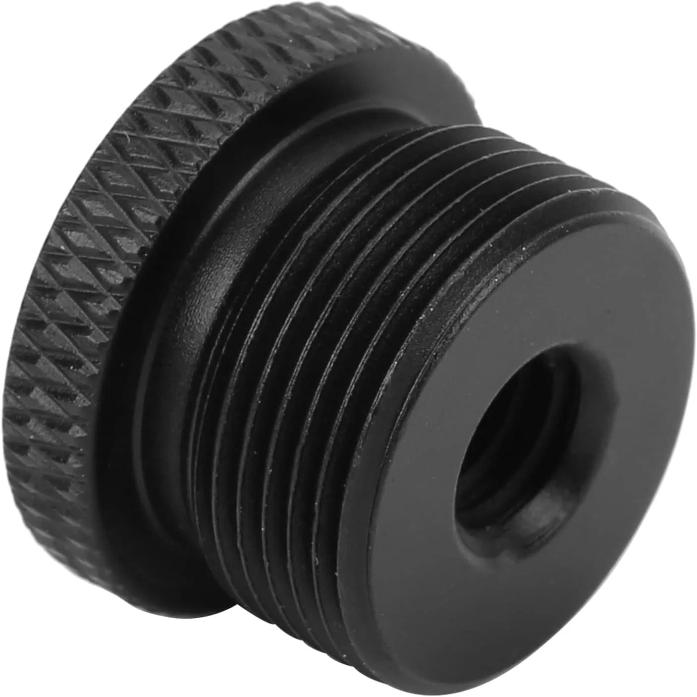 آداپتور پایه میکروفون Acouto 1/4 به 5/8، آداپتور رزوه پیچی 1/4 اینچ مادگی به 5/8 نری برای پایه میکروفون مانیتور دوربین (مشکی F4A)