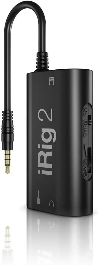 اینترفیس موبایل گیتار و بیس IK Multimedia iRig 2 اینترفیس موبایل گیتار و بیس IK Multimedia iRig 2